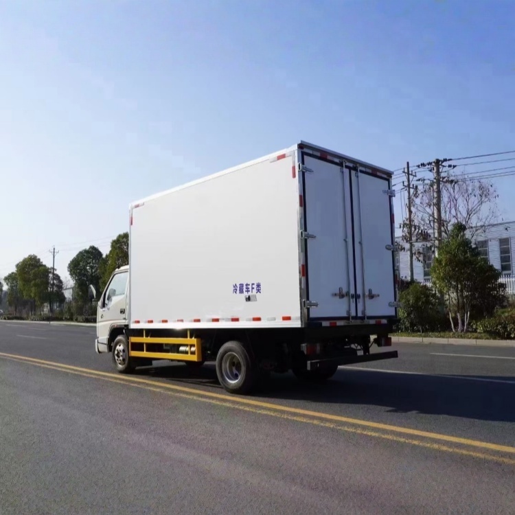 JMC Shunda Mini Truck 3.7-Meter Blue-Plate Class F Refrigerated Truck