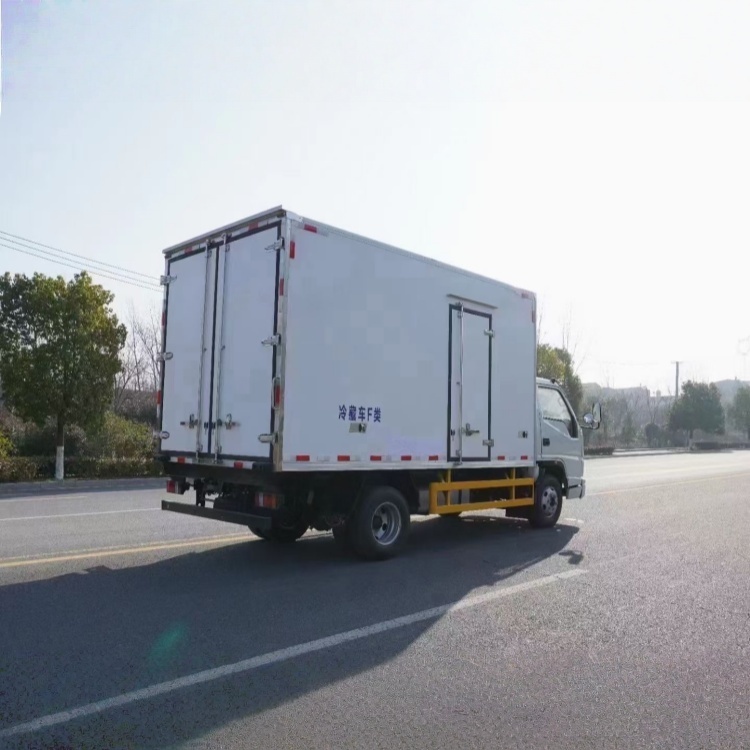 JMC Shunda Mini Truck 3.7-Meter Blue-Plate Class F Refrigerated Truck