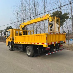 DFL  blue license 4-ton truck-mounted crane