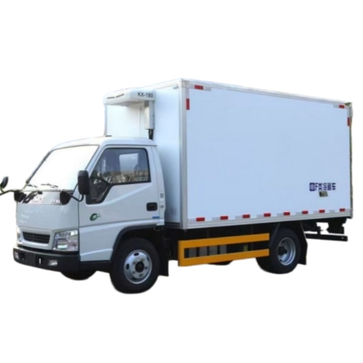 JMC Shunda Mini Truck 3.7-Meter Blue-Plate Class F Refrigerated Truck