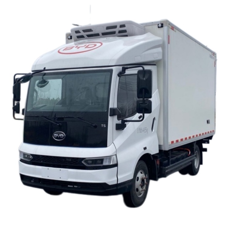 BYD T5 EV Electric Cold Chain Box Truck,  Refrigerated Box Truck