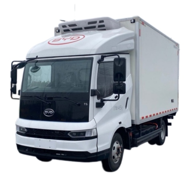 BYD T5 EV Electric Cold Chain Box Truck,  Refrigerated Box Truck
