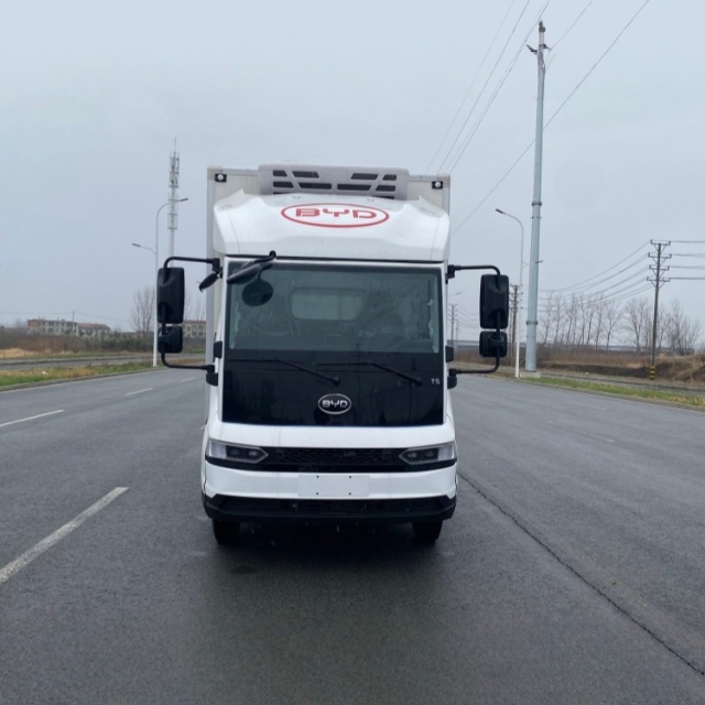 BYD T5 EV Electric Cold Chain Box Truck,  Refrigerated Box Truck