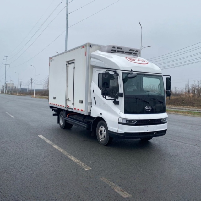 BYD T5 EV Electric Cold Chain Box Truck,  Refrigerated Box Truck