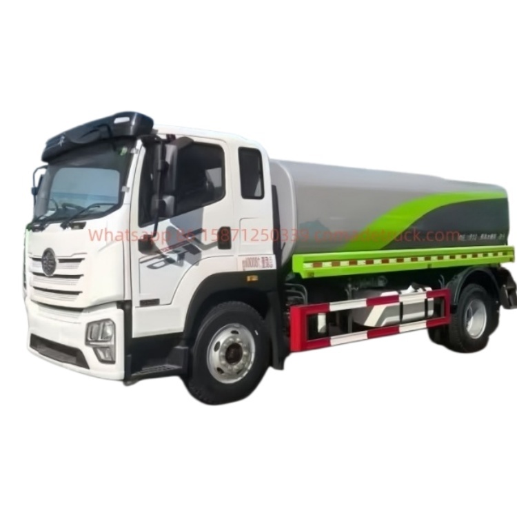 FAW 15000-liter fog cannon sprinkler truck equipped with a Dachai 240-horsepower engine with a displacement of 5170 liters
