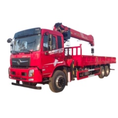 DFL Changxing DV3 rear eight-wheel truck-mounted crane truck with a wheelbase of 5900 millimeters