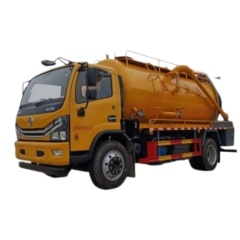 DFL  Dolica 10-cubic-meter Sewage Suction Truck / Combined Sewer Cleaning & Suction Truck