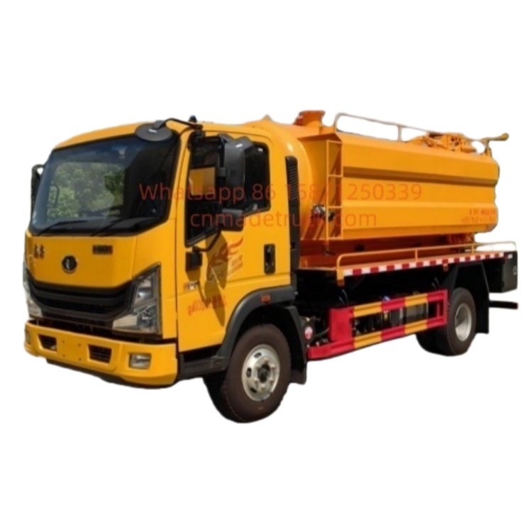 Sinotruk Homan 9000L sewage suction truck, Weichai 190 horsepower, 4088L displacement