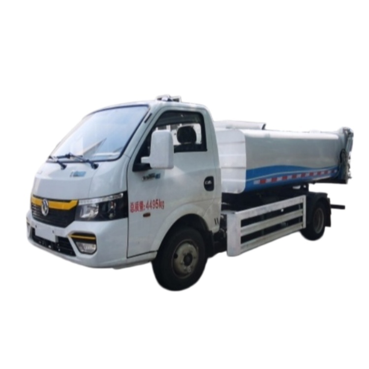 DFL Tuyi 5000-liter kitchen waste truck powered by a Quanchai 95-horsepower engine with a 3000mm  wheelbase