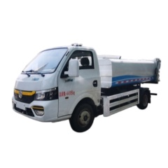 DFL Tuyi 5000-liter kitchen waste truck powered by a Quanchai 95-horsepower engine with a 3000mm  wheelbase