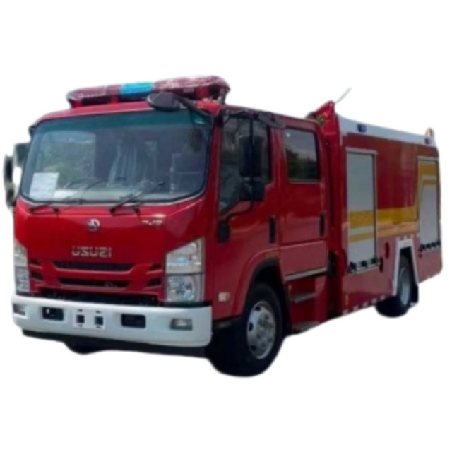 Isuzu water tank fire truck 3815 wheelbase Tank volume2000-3500 liters