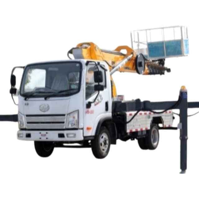FAW  Hu VR Blue License 28.3m Straight Arm Aerial Work Vehicle