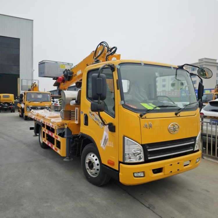 FAW 3-in-1 Multifunctional Aerial Work Truck (Lifting and Transportation Type)