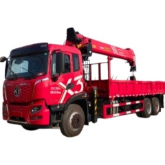DFL Changxing X3 rear eight-wheel truck with Sany crane, wheelbase of 5900 millimeters
