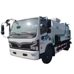 DFL  hybrid 10,000-liter kitchen waste truck engine Yunnei 150 horsepower wheelbase3970mm
