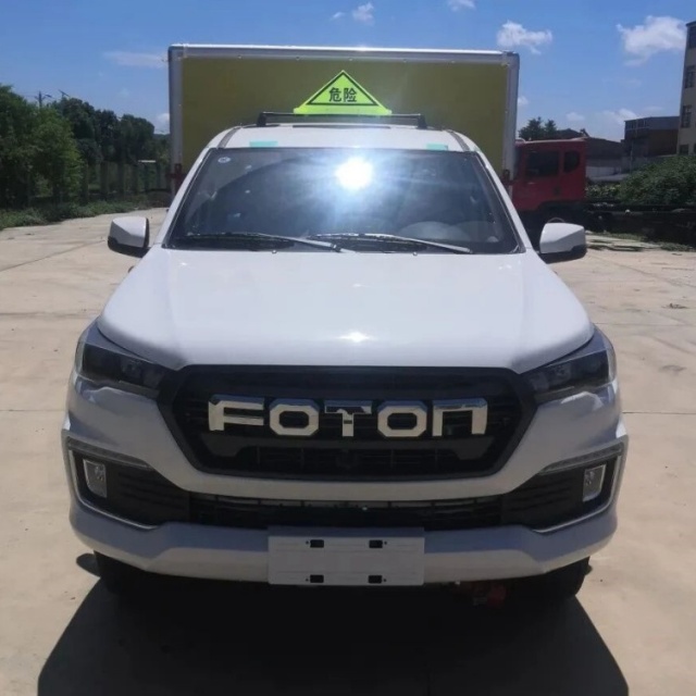 Foton 4x4 Pickup Explosive Materials Transport Truck / Blasting Equipment Transport Vehicle