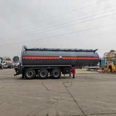 28400L Corrosive Goods Tank Transport Semi-trailer Corrosive Goods Transportation