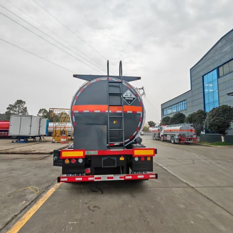 28400L Corrosive Goods Tank Transport Semi-trailer Corrosive Goods Transportation