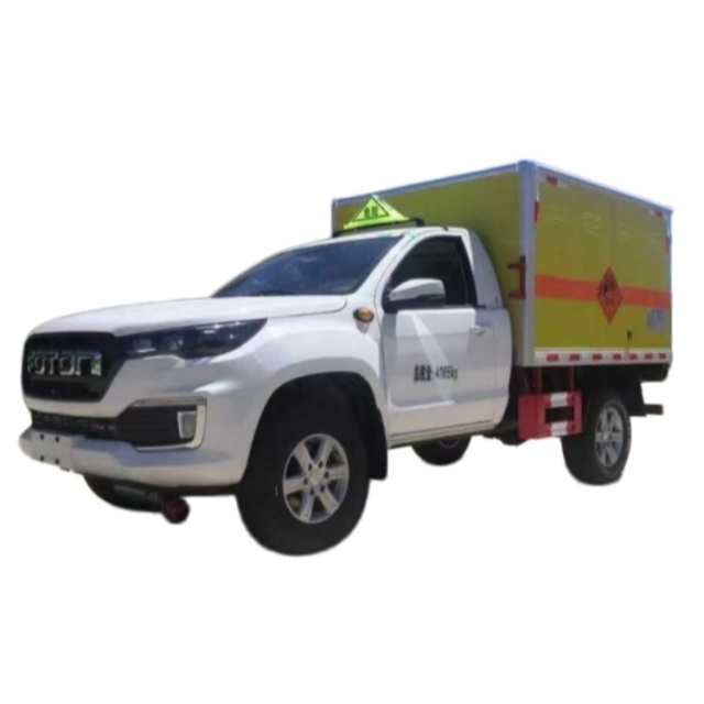 Foton 4x4 Pickup Explosive Materials Transport Truck / Blasting Equipment Transport Vehicle