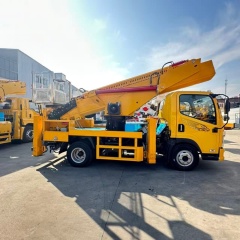 FAW  J6F 36-Meter Blue License Quanchai 150 hp  3300mm Wheelbase  Aerial Work Vehicle