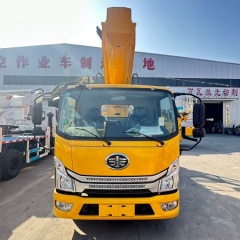 FAW  J6F 36-Meter Blue License Quanchai 150 hp  3300mm Wheelbase  Aerial Work Vehicle