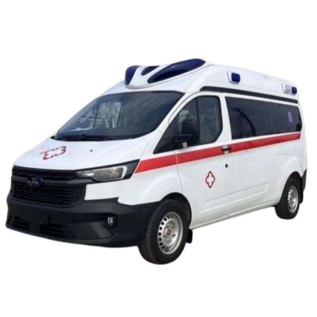 Ford V362 China 6 Emission Standard Gasoline Automatic Transfer Ambulance