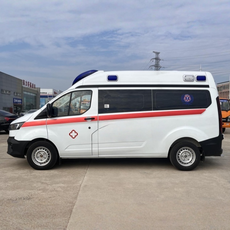 Ford V362 China 6 Emission Standard Gasoline Automatic Transfer Ambulance