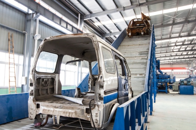 Линия извлечения металлов,Измельчитель металла