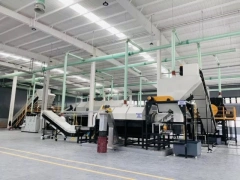 Масляный фильтр дробления и промывки и рециркуляции машина