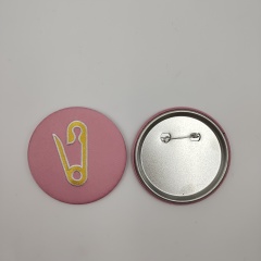 Embroidery Button Pins