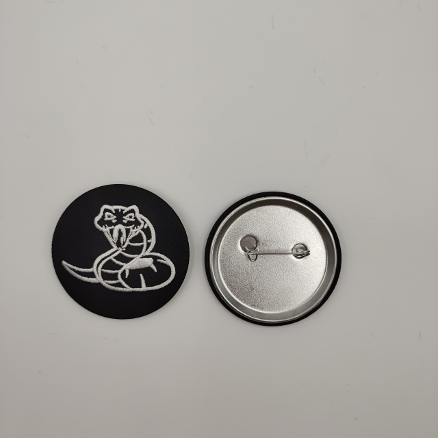 Embroidery Button Pins