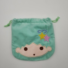 Embroidery patch on  bag