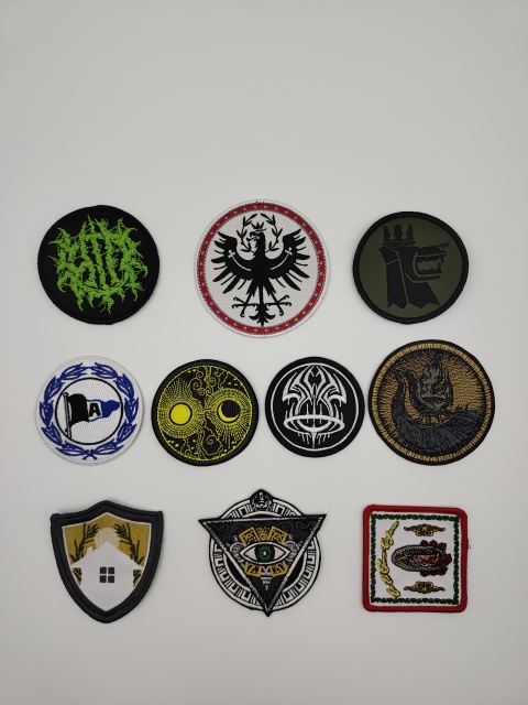 Embroidered patches