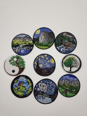Embroidered patches