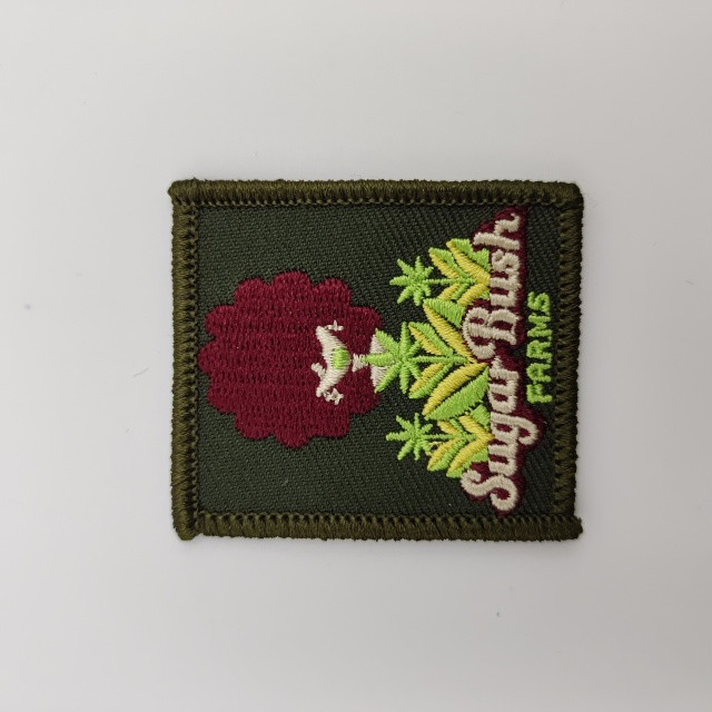 Embroidered patches