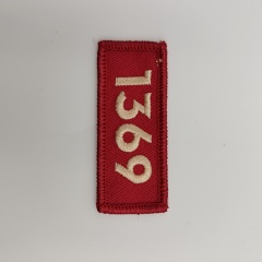 Embroidered patches