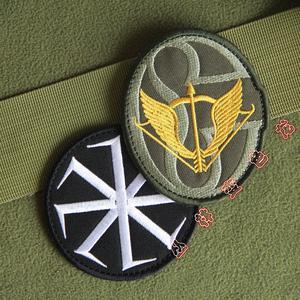 Embroidery patch on  bag