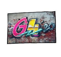 Embroidered+Printing patch