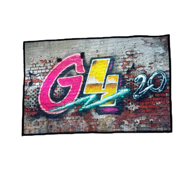 Embroidered+Printing patch