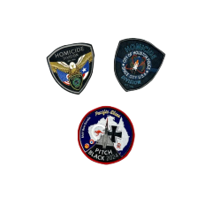 Embroidered+Printing patch