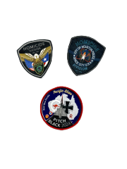 Embroidered+Printing patch