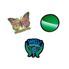 Embroidered+Printing patch