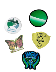 Embroidered+Printing patch