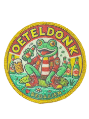 Embroidered+Printing patch