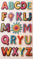 XIHE DIY Custom Embroidered Patches - High-Quality Personalized Patches