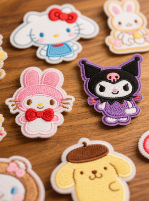 Sanrio Embroidery Patches - Custom & Printed Patches