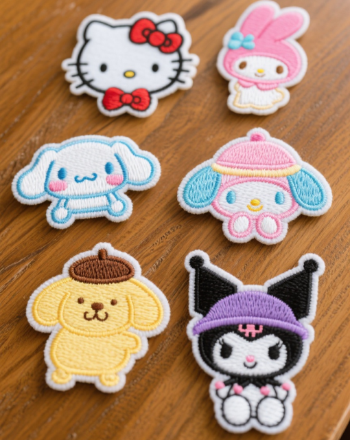 Sanrio Embroidery Patches - Custom & Printed Patches