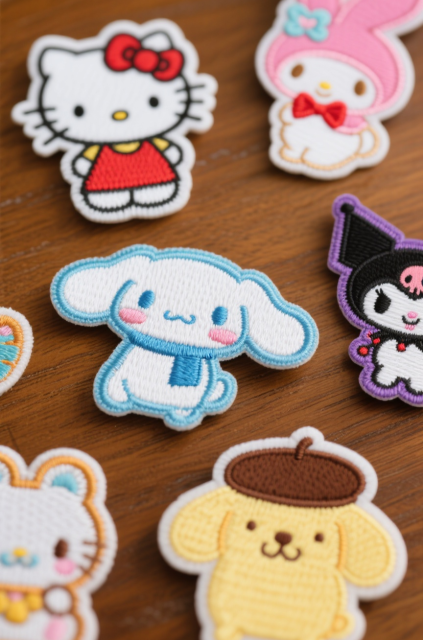 Sanrio Embroidery Patches - Custom & Printed Patches
