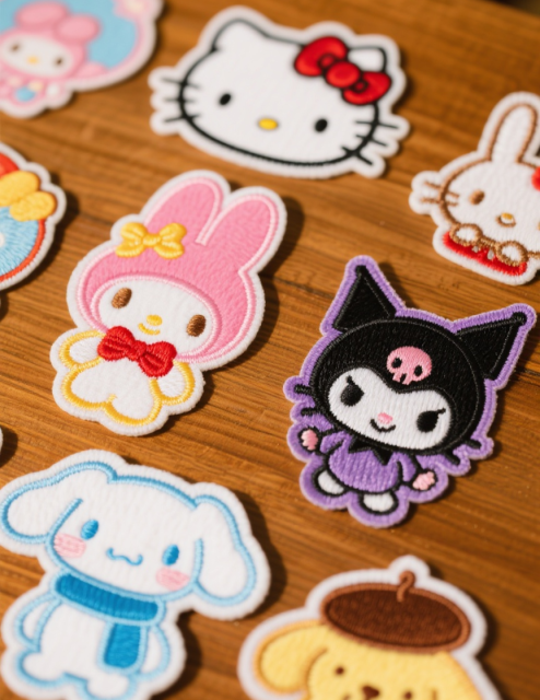 Sanrio Embroidery Patches - Custom & Printed Patches