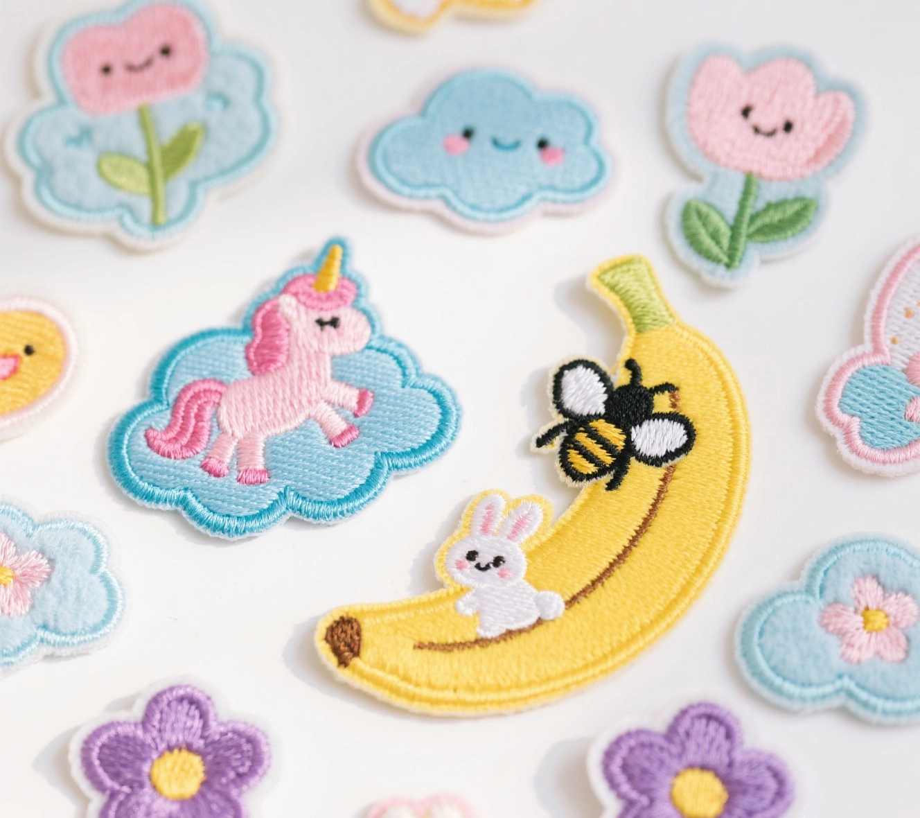 Detailed Animal Embroidered Design